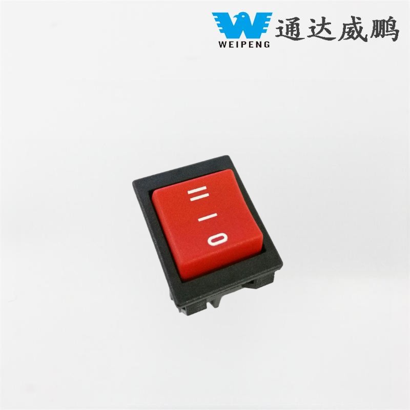 6-пинов 3-позиционен превключвател за двойно нулиране 16A за висок ток