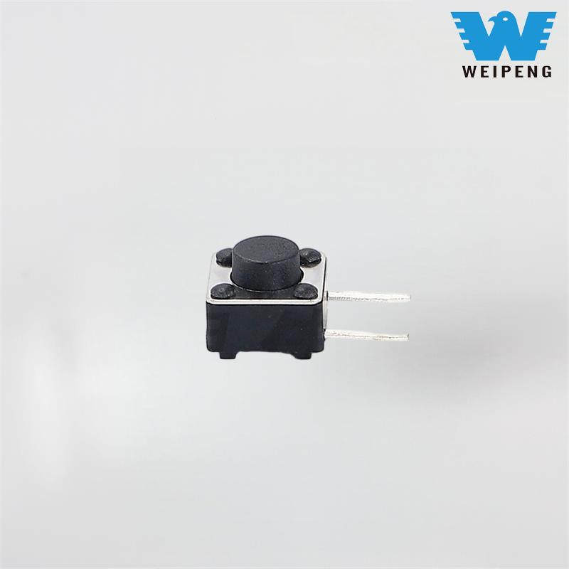6X6 mm тактилен превключвател за повърхностен монтаж с два крака