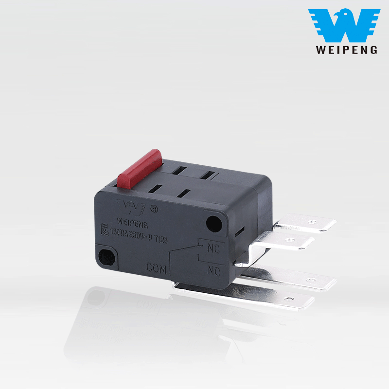 Превключвател за почистваща машина за нулиране на хода с двойна връзка