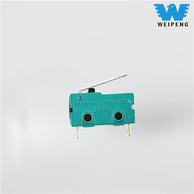 Микропревключвател с два зъба/три зъба 5A ролков тип