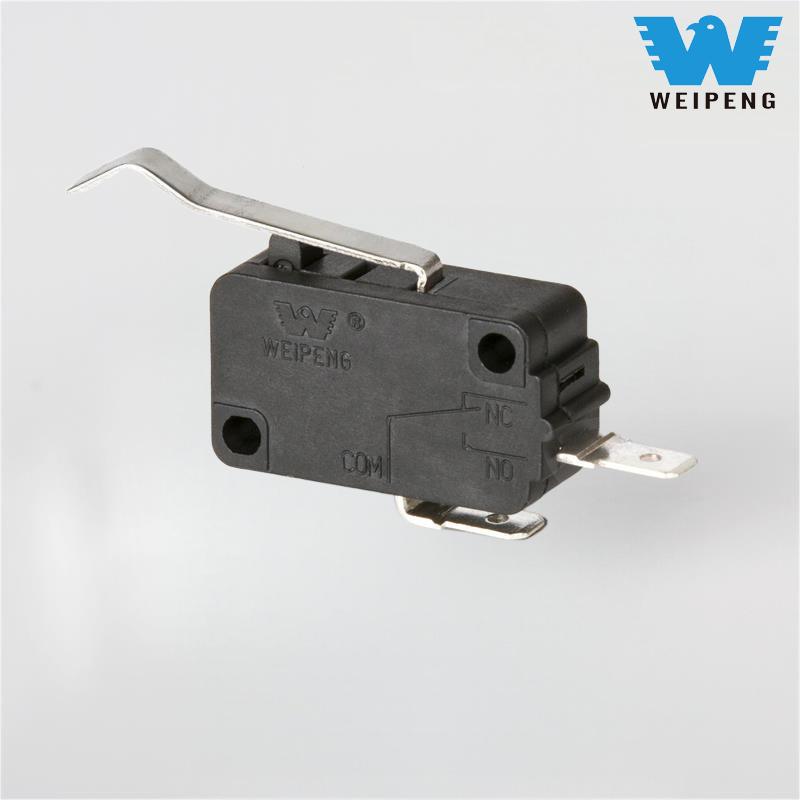 Сребърен контакт с двуизводна дръжка, нормално отворен микропревключвател на бойлера