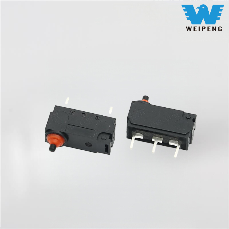 Водоустойчив микро превключвател със самовъзстановяване и разпознаване на движение на мишката